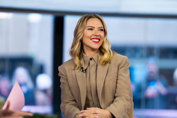 Scarlett Johansson on The Today Show last November.