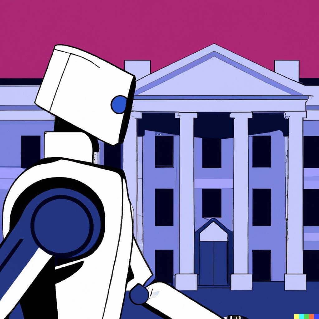 AI visits the White House