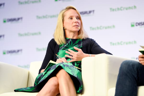 Marissa Mayer attends TechCrunch Disrupt in San Francisco in 2019.