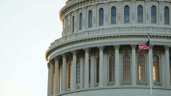 The dome of the US Capitol building in Washington, DC