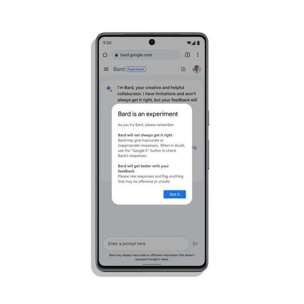 Six questions about Google Bard